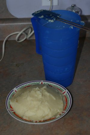 Caulitatoes ready to serve