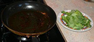 Greens - ready to saute