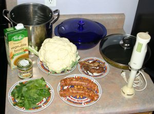 Items needed for Zuppa