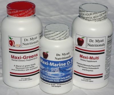 Maxi Multi, Maxi Greens, Maxi Marine O-3 - Your Health Foundations In A Money-Saving Bundle