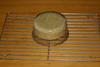 Myatt Bread - Upside-down on the rack