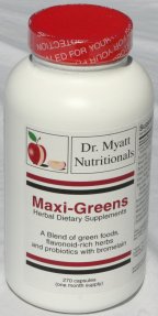 Maxi Greens Complete Daily Plant Food Phytonutrient Formula